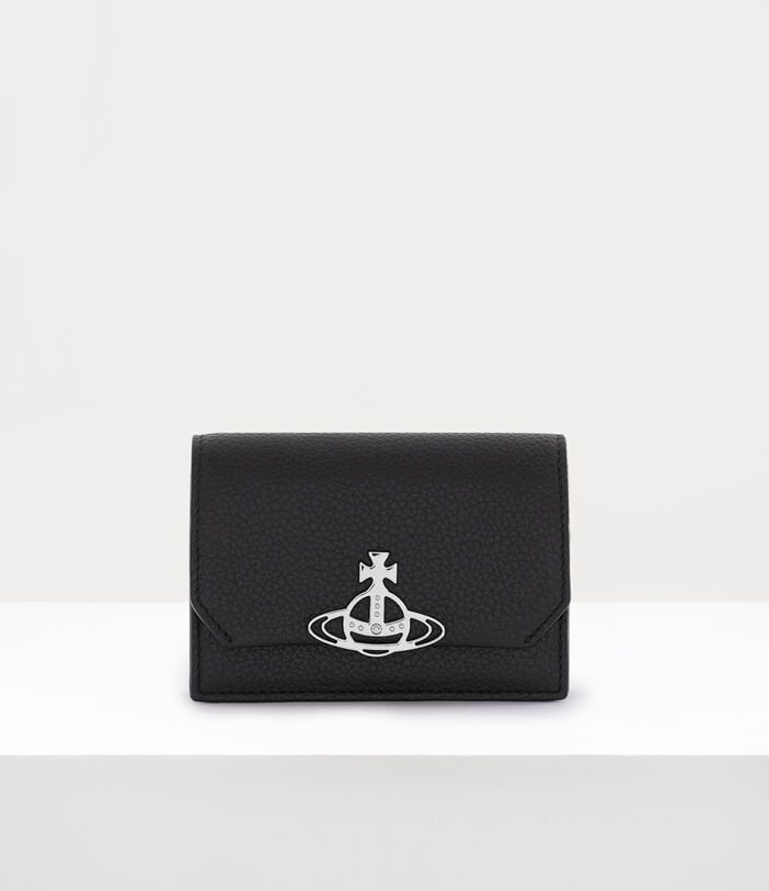 Vivienne Westwood GRAIN LEATHER BUSINESS CARD HOLDER